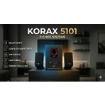 Korax 5101 Aux-Usb-Sd-Fm-Bluetooth Destekli 1200W 2+1 Ses Sistemi