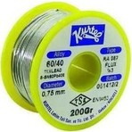 Kurtel 200 gr  Kendinden Pastalı Lehim Teli 0.75 mm  Yüksek Performanslı Lehimleme İçin Uygun