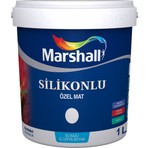 Marshall Silikonlu Mat Gelin Teli 0,75 Lt (1 Kg) Su Bazlı İç Cephe Boyası Özel Mat Özellik