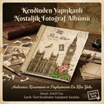Best Hediye Kendinden Yapışkanlı Nostaljik Fotoğraf Albüm 24 x 29  cm