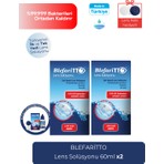 Blefaritto Lens Solüsyonu 60 Ml 2 Adet Yumuşak Kontakt Lensler İçin Temizleme ve Dezenfekte