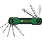 Bosch 8'i 1 Arada Yeşil Katlanır Torx Anahtar Seti Ergonomik Tasarım ve Yüksek Dayanıklılık