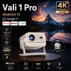 Wanbo Vali 1 Pro 900 ANSI Lümen Google TV Projeksiyon Cihazı – MEMC ve Dolby Destekli