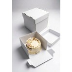 Creapack Kalın Sert Yaş Pasta Kutusu 30X30X20 cm 5 Adet Karton Seti Pratik Taşıma