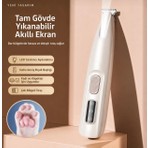 Kedi ve Köpekler Için Profesyonel Tıraş Makinesi(Pati ve Hassas Bölgeler) USB Şarjlı
