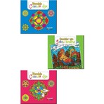 Prime Çocuklar Için Eğlenceli ve Huzurlu Mandala Boyama Defteri Erkek/kız Çocuközel Seri Kişisel Gelişim Kitabı Öğretici Desenli Kitap Büyük Boy Boyama Kitabı (Şifreli Boyama)