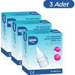 Wee Baby Burun Aspiratörü Yedek Uç Seti (10x3 30 Adet)