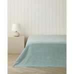 English Home Tek Kişilik Pike 150X220 cm Pamuk Kumaş Desenli Seledon Renkli 1 Parça