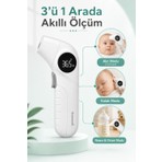 Weewell WTA300 Dijital Kızılötesi Termometre Alın ve Kulak Modu ile 1 Saniyede Hassas Ölçüm