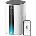 Dreo Air Purifier 337S Akıllı Hava Temizleyici, 3 Aşamalı Hepa Filtre, Pm2.5 Sensör, LED Ekran Beyaz