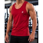 Sapeur Erkek Sporcu Atlet - Nefes Alabilir Fit Kesim, Gym & Fitness Tanktop