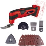 Einhell Akülü Raspalama Makinesi TC-MG 18 Li-Solo 4465170 | PXC | 18 V | 20.000 dev/dk | 3 işlev | manyetik mandren | elektronik hız kontrolü | aksesuarlar | akü hariç