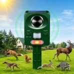 Zigver Ultrasonik Su Geçirmez Güneş Enerjili Hayvan Kovucu Kedi Köpek Tilki İçin Etkili Koruma