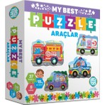 Circle Toys 37 Parça My Best Puzzle Araçlar Eğlenceli Tasarım Zeka Geliştirici Oyun