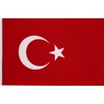 Buket 100 x 150 cm Türk Bayrağı Rüzgar ve Yağmura Dayanıklı Polyester 1 Adet
