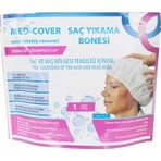 Med-Cover Medcover 1 Adet Saç Yıkama Bonesi Tek Kullanımlık Pratik Kullanım ile Hasta Bakımında Kolaylık