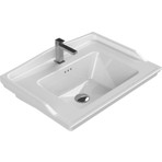 Turkuaz Seramik Kapadokya 65x48 cm Etajerli Lavabo