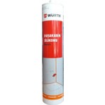 Würth Beyaz Duşakabin Silikonu 310 Ml Suya Dayanıklı Özellikte Yüksek Kalite Materyal