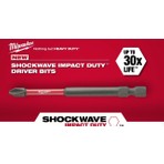 Milwaukee Shockwave 90 mm PZ2 Vidalama Ucu 1'li Paket Dayanıklı ve Yüksek Performanslı