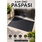 Black Gold Kapı Önü Paspas 75X45 cm Kaymaz Tabanlı Yıkanabilir Çok Amaçlı Dış Mekan Paspası