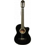 Barcelona LC 3900 CBK Cutaway Siyah Klasik Gitar 4/4 Tam Boy Akustik Performans İçin Uygun
