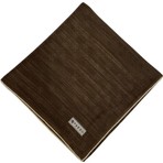 Vakko Pamuk Ipek Monogram Eşarp 44226-KAHVE Açık Bej