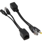 Alfais 4252 Poe Set Ethernet Adaptör Güç Power Kablosu 25 m Dönüştürücü Kablo