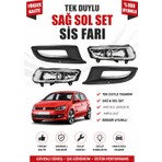 XMOD Polo 6r Sis Farı Set Tek Duylu Sis Farı Ampulsuz 2009 2014