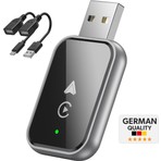 Woyax Kablosuz Carplay Dönüştürücü Android Auto Adaptörü Usb/type-C 2’si 1 Arada Dongle Apple Carplay Kablosuz Bağlantı