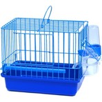 Pelagos Uzumoglu Metal Kuş Taşıma Kafesi 15x24x20 cm Kolay Kullanım Amaçlı Setli Ürün