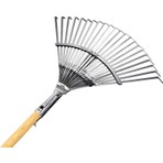 Raco Expert Raco 53733 Ahşap Saplı Metal Ayarlanabilir Çim ve Yaprak Toplama Tırmığı 30-45 cm