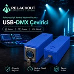 Usb-Dmx Çevirici, Sahne ve Tiyatro Işık Kontrolü Için, Bilgisayardan DMX512 Yönetimi, Kolay Kurulum, Taşınabilir