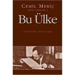 İletişim Yayınları Bu Ülke  Derinlemesine Araştırma - Cemil Meriç