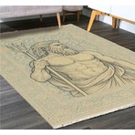 Vivense Mitolojik Dokunuş Halı, Dokuma Taban Halı, 353 Yng, 100X150 cm