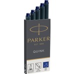 Parker Quink Mavi Dolma Kalem Kartuşu 5'li Kutu Sarf Malzemeleri için Uygun