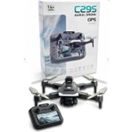 C29S Gps 4k+Hd Çift Kameralı Drone - 2 Km Menzil, Brushless Motor, Katlanabilir Tasarım, Akıllı Takip Modu, Tek Tuş Kalkış, Uzun Uçuş Süresi, Çift Batarya