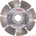 Bosch 115 Mm Elmas Testere Beton Zeminler İçin Uygun Maliyetli Kesme Diski Segment Yüksekliği 10 Mm-2608602196