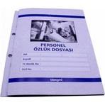 Özkan 10'lu Personel Özlük Dosyası A4 Karton Kapaklı Klasör Takılabilir Özellikte