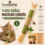 Purecanpati Matatabi & Catnip Kedi Oyuncağı – Doğal Oyuncak& Diş Kaşıyıcı