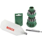 Bosch - 25 Parça Vidalama Seti (Tornavida Fonksiyonlu Kutu)