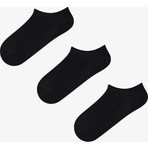 Penti Siyah Super Fit Pamuklu 3 Çift Sneaker Çorap