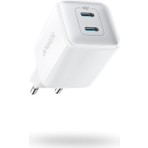 Anker Nano 521 Şarj Cihazı, 40W, PIQ 3.0, USB-C Çift Bağlantı Noktalı, Siyah - A2038