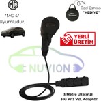 Nuvion V2L Kauçuk 3lü Priz Uzatma Şarj Adaptörü- MG 4 Marka İle Uyumlu