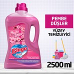 Bingo Fresh Pembe Düşler Yüzey Temizleyici 2,5L Çiçek Kokulu Yerli Üretim Temizlik Ürünü