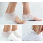  5 cm gizli topuk çorabı silikon boy uzatıcı