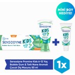 Sensodyne Promine 6 +Yaş Çocuk Diş Macunu 50ML - Bubble Gum Aromalı 50ML + Mini Boy Hediye! (15ML