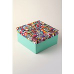 Creapack Eğlenceli Tasarımlı Hediye Kutusu 26X26X13 cm Premium Paketleme 1 Adet
