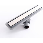 Sukar Line 4s 40 cm Krom Duş Kanalı Plain Izgaralı 500 gr 1154-2354022-01 Paslanmaz Çelik Yapı