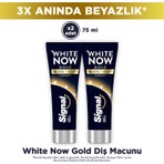 Signal White Now Diş Macunu Gold 3 Kat Işıltı 75 ml X2