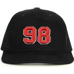 PataCute 98 Numara (Kabartmalı) Snapback Şapka